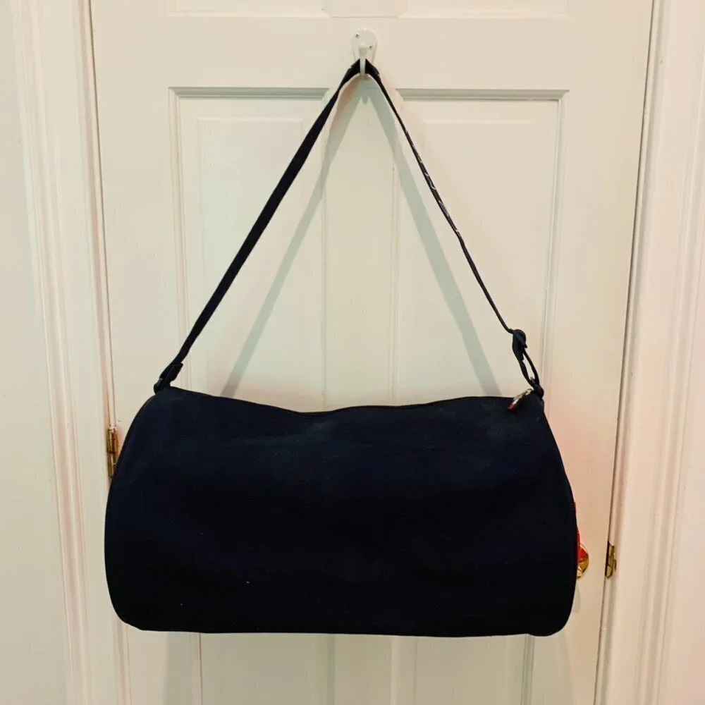 Vintage Tommy Hilfiger Sports Bag Travel Bag Duffle GYM Bag 90s
